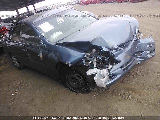 4T1BE32K03U778902 - 2003 TOYOTA CAMRY LE/XLE/SE ღია ლურჯი ფოტო 1