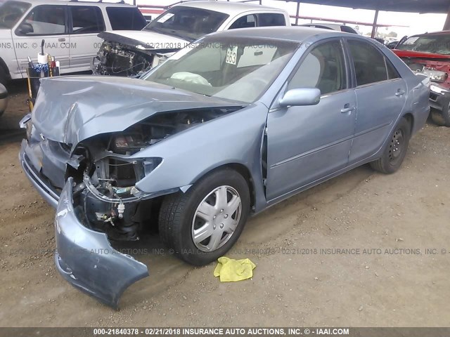 4T1BE32K03U778902 - 2003 TOYOTA CAMRY LE/XLE/SE ღია ლურჯი ფოტო 2