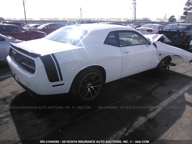 2C3CDZFJ0JH219225 - 2018 DODGE CHALLENGER R/T 392 WHITE photo 4