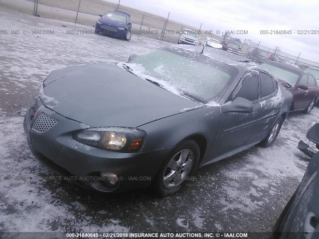 2G2WS522251320596 - 2005 PONTIAC GRAND PRIX GT GRAY photo 2