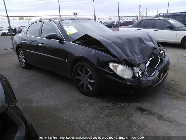 2G4WE587X61218725 - 2006 BUICK LACROSSE CXS BLACK photo 1