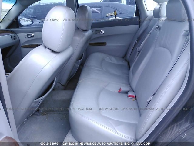2G4WE587X61218725 - 2006 BUICK LACROSSE CXS BLACK photo 8
