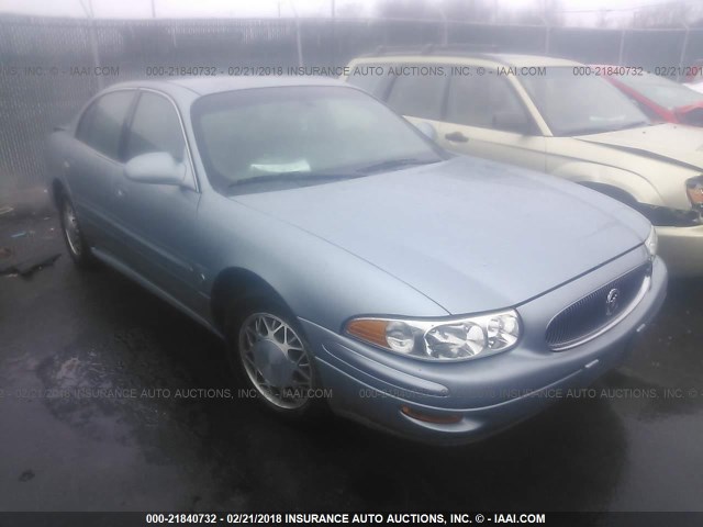 1G4HP52K63U185125 - 2003 BUICK LESABRE CUSTOM BLUE photo 1