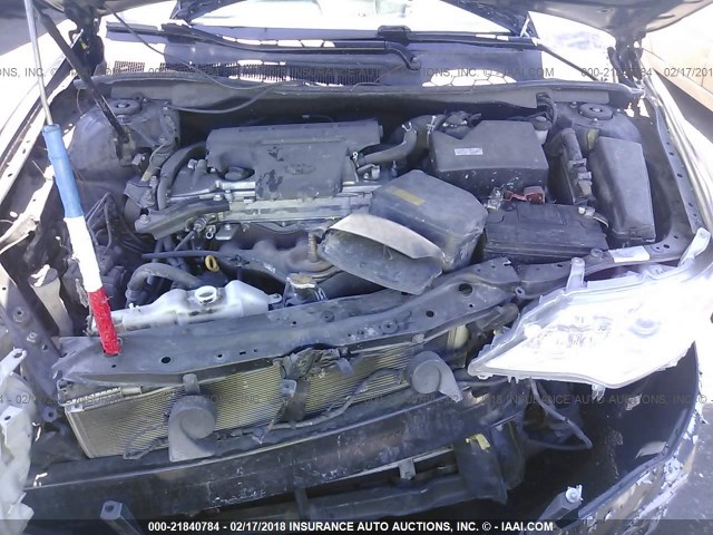 4T1BF1FK8CU046609 - 2012 TOYOTA CAMRY SE/LE/XLE BLACK photo 10