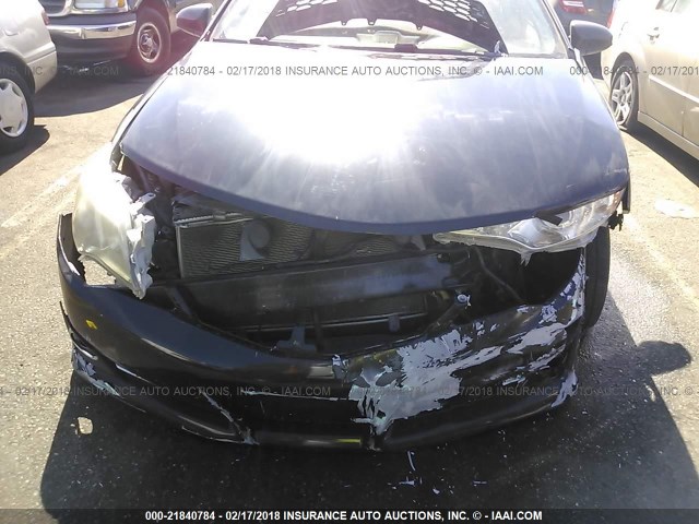 4T1BF1FK8CU046609 - 2012 TOYOTA CAMRY SE/LE/XLE BLACK photo 6