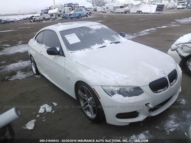WBAKG1C54CJ217127 - 2012 BMW 335 I SULEV WHITE photo 1