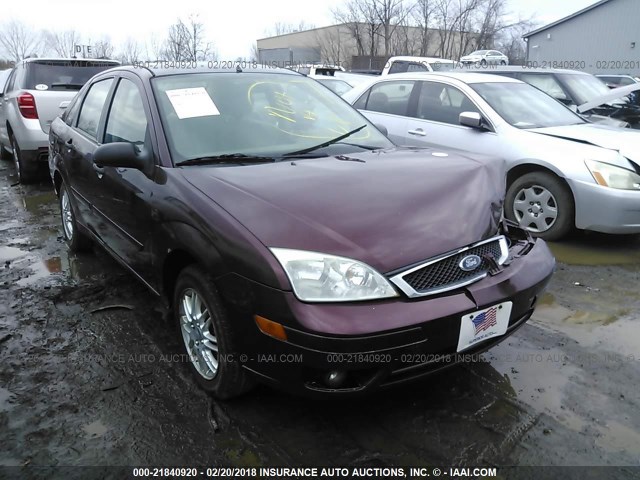 1FAFP34N07W252261 - 2007 FORD FOCUS ZX4/S/SE/SES 红色 照片 1