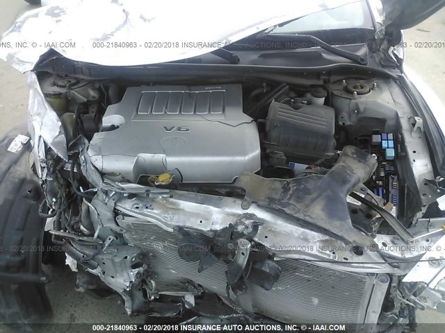4T1BK46K57U508272 - 2007 TOYOTA CAMRY NEW GENERAT LE/XLE/SE SILVER photo 10