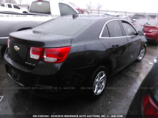 1G11B5SL9FF319401 - 2015 CHEVROLET MALIBU LS შავი ფოტო 4