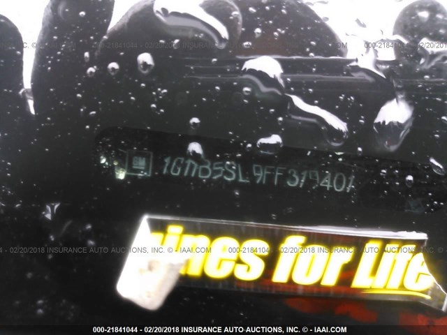 1G11B5SL9FF319401 - 2015 CHEVROLET MALIBU LS შავი ფოტო 9