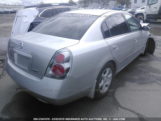 1N4AL11D46C158647 - 2006 NISSAN ALTIMA S/SL SILVER photo 4