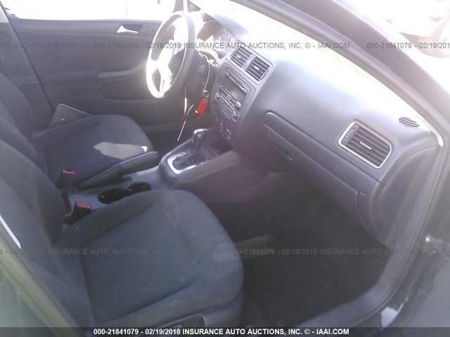 3VW2K7AJ4CM403657 - 2012 VOLKSWAGEN JETTA S 黑色 照片 5