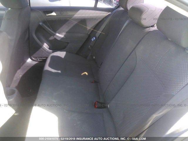 3VW2K7AJ4CM403657 - 2012 VOLKSWAGEN JETTA S 黑色 照片 8