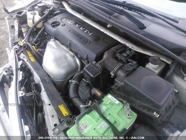 JTKDE177350009027 - 2005 TOYOTA SCION TC 银色 照片 10