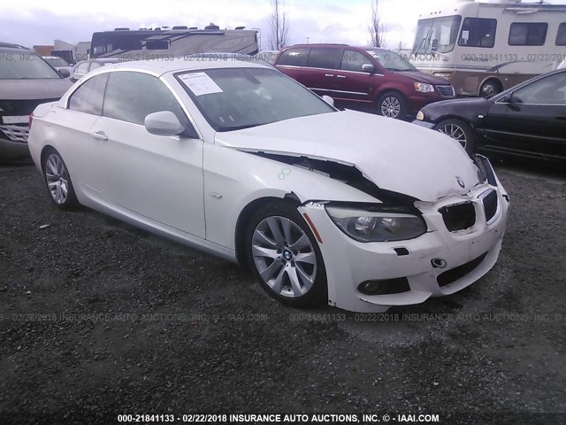 WBADW7C5XCE729255 - 2012 BMW 328 I SULEV WHITE photo 1