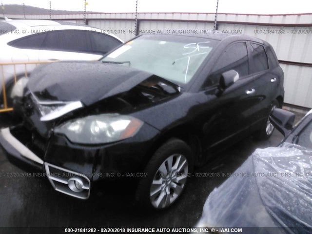 5J8TB2H50CA001801 - 2012 ACURA RDX TECHNOLOGY BLACK photo 2