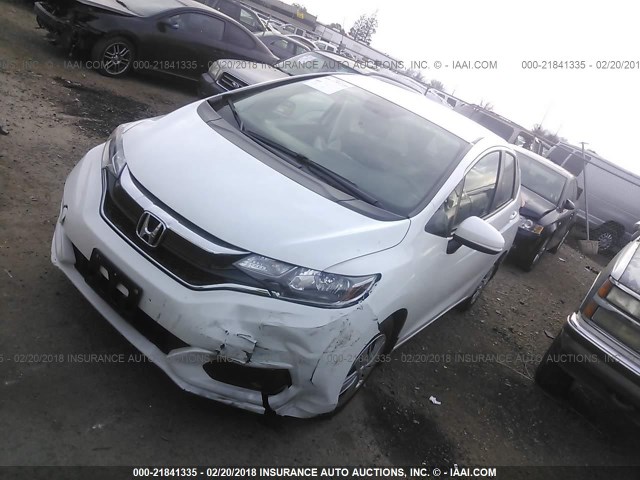 3HGGK5H42JM702849 - 2018 HONDA FIT LX WHITE photo 2