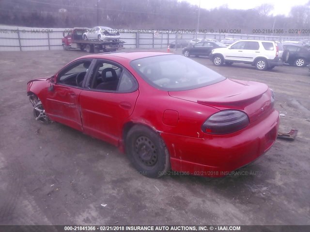 1G2WP52KX3F117799 - 2003 PONTIAC GRAND PRIX GT RED photo 3