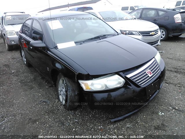 1G8AJ52F45Z177955 - 2005 SATURN ION LEVEL 2 BLACK photo 1