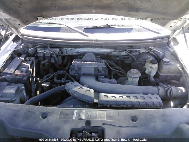 1FTPW14506KD58236 - 2006 FORD F150 SUPERCREW WHITE photo 10