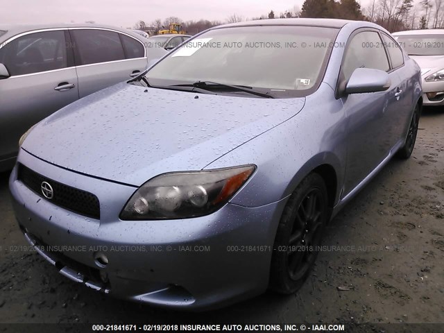 JTKDE167980256056 - 2008 TOYOTA SCION TC 蓝色 照片 2