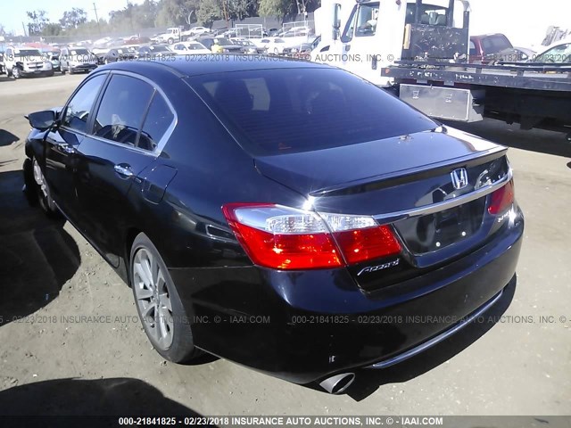 1HGCR2F54DA047485 - 2013 HONDA ACCORD SPORT 黑色 照片 3