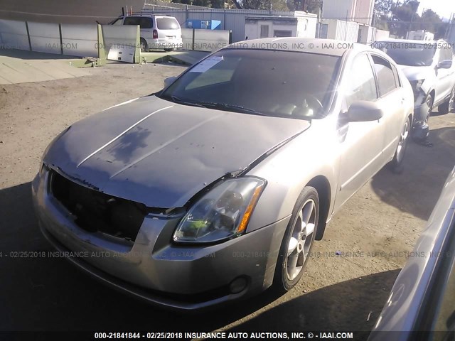 1N4BA41E66C839039 - 2006 NISSAN MAXIMA SE/SL SILVER photo 2