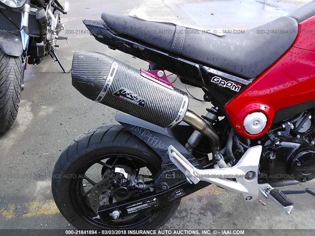 MLHJC611XE5004859 - 2014 HONDA GROM 125 RED photo 6