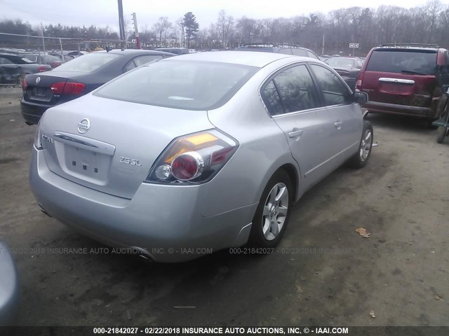 1N4AL21E49N512707 - 2009 NISSAN ALTIMA 2.5/2.5S SILVER photo 4