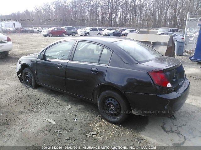 1G8AJ55F77Z192982 - 2007 SATURN ION LEVEL 2 BLACK photo 3