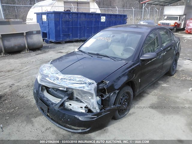 1G8AJ55F77Z192982 - 2007 SATURN ION LEVEL 2 BLACK photo 6