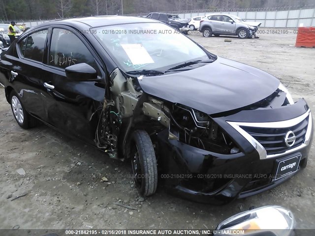 3N1CN7AP4HL860827 - 2017 NISSAN VERSA S/S PLUS/SV/SL BLACK photo 6