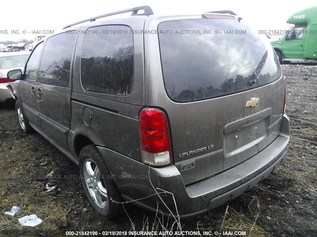 1GNDV23L65D257577 - 2005 CHEVROLET UPLANDER LS BROWN photo 3