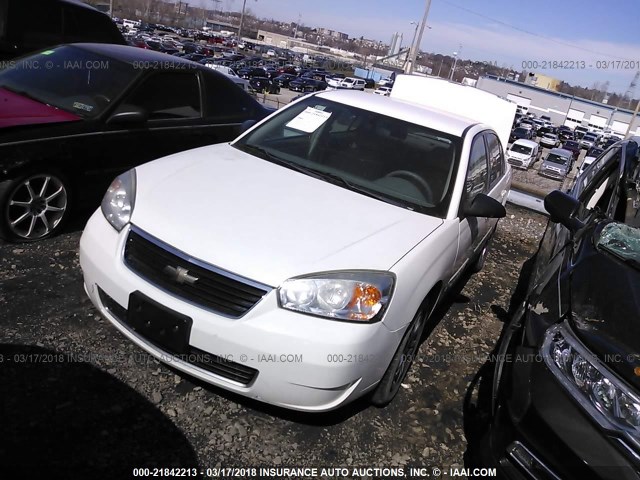 1G1ZS51866F122007 - 2006 CHEVROLET MALIBU LS Ağ foto 2