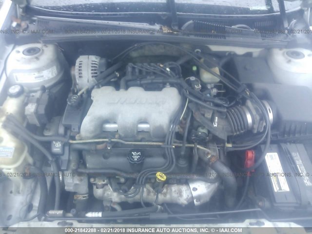 1G1NE52J53M565683 - 2003 CHEVROLET MALIBU LS SILVER photo 10