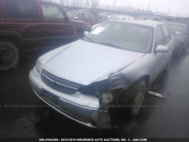 1G1NE52J53M565683 - 2003 CHEVROLET MALIBU LS SILVER photo 2