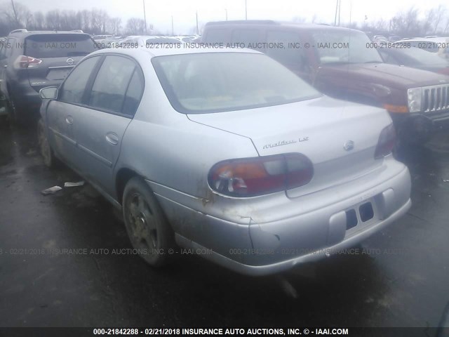 1G1NE52J53M565683 - 2003 CHEVROLET MALIBU LS SILVER photo 3