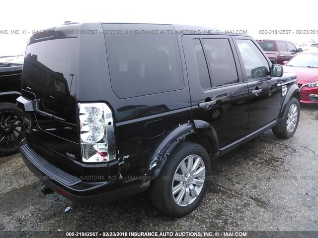 SALAG2D47DA689150 - 2013 LAND ROVER LR4 HSE BLACK photo 4