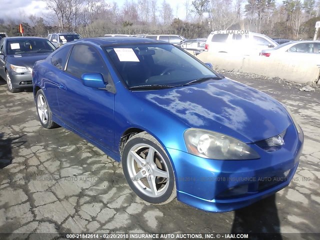 JH4DC530X5S003970 - 2005 ACURA RSX TYPE-S BLUE photo 1