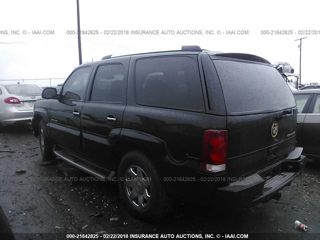 1GYEC63TX3R180698 - 2003 CADILLAC ESCALADE LUXURY შავი ფოტო 3