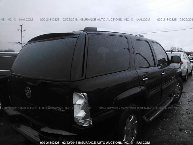 1GYEC63TX3R180698 - 2003 CADILLAC ESCALADE LUXURY შავი ფოტო 4
