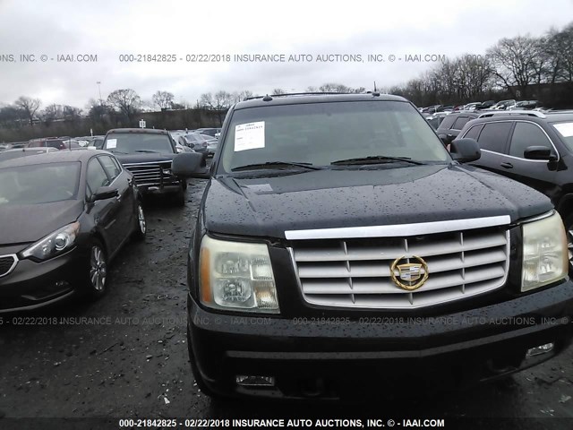 1GYEC63TX3R180698 - 2003 CADILLAC ESCALADE LUXURY შავი ფოტო 6