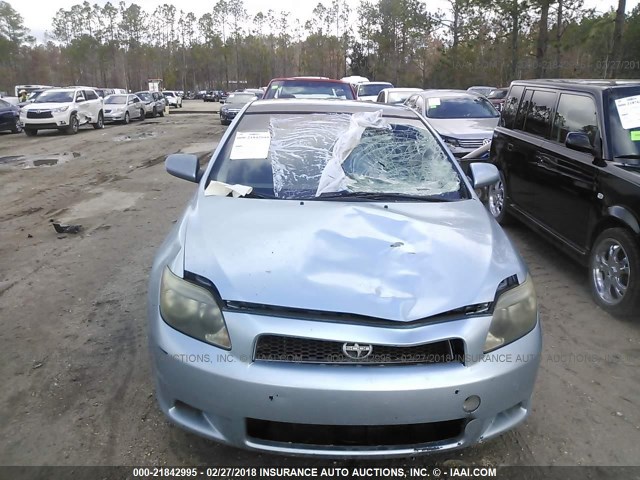 JTKDE177X50017898 - 2005 TOYOTA SCION TC 蓝色 照片 6