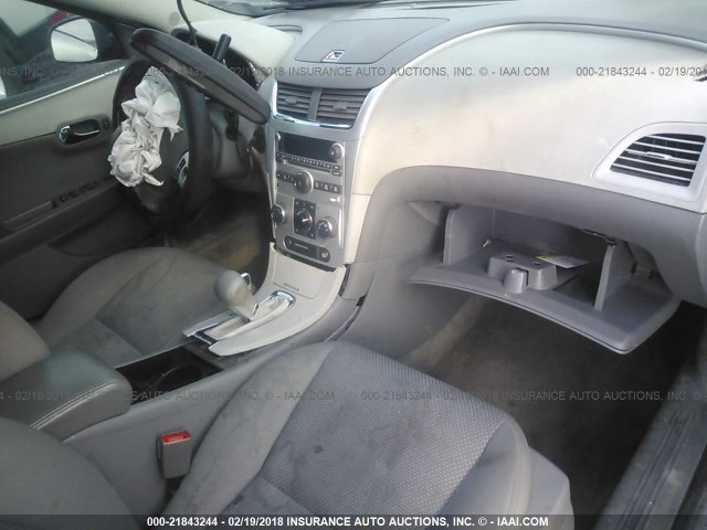 1G1ZC5E18BF334458 - 2011 CHEVROLET MALIBU 1LT შავი ფოტო 5