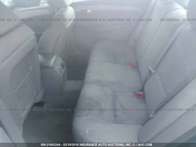 1G1ZC5E18BF334458 - 2011 CHEVROLET MALIBU 1LT შავი ფოტო 8