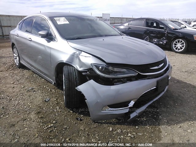 1C3CCCAB0FN741240 - 2015 CHRYSLER 200 LIMITED SILVER photo 6