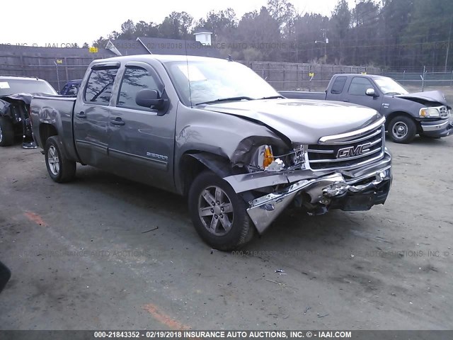 3GTP2VE73DG162685 - 2013 GMC SIERRA K1500 SLE Pewter photo 6