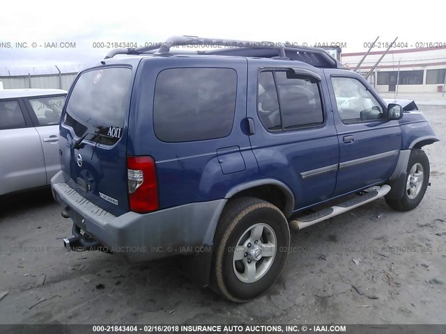 5N1ED28T94C668951 - 2004 NISSAN XTERRA XE/SE BLACK photo 4