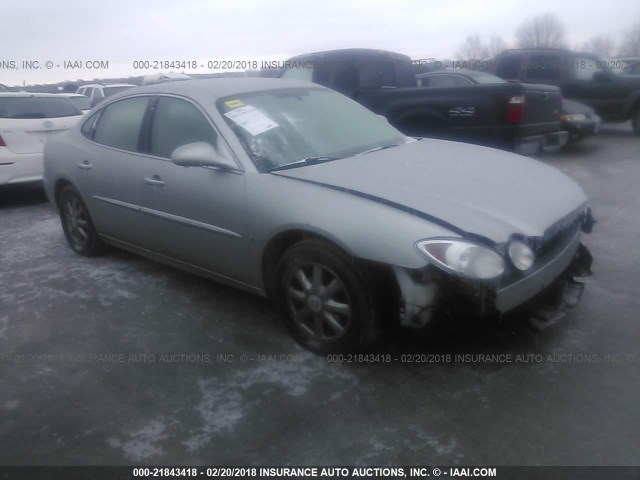 2G4WD582981143588 - 2008 BUICK LACROSSE CXL SILVER photo 1