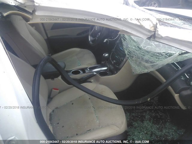 1G11C5SL9FU138971 - 2015 CHEVROLET MALIBU 1LT 白色 照片 5